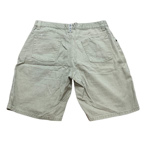 Bugle Boy Khaki Vintage Mens Shorts Size 36 - Picture 2 of 5